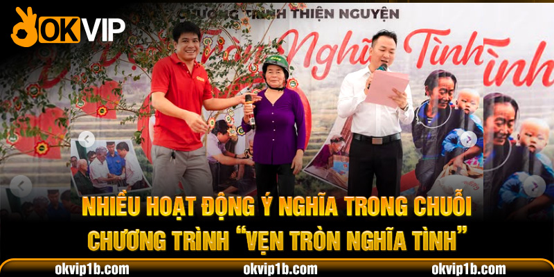 Nhiều hoạt động ý nghĩa trong chuỗi chương trình “Vẹn Tròn Nghĩa Tình”